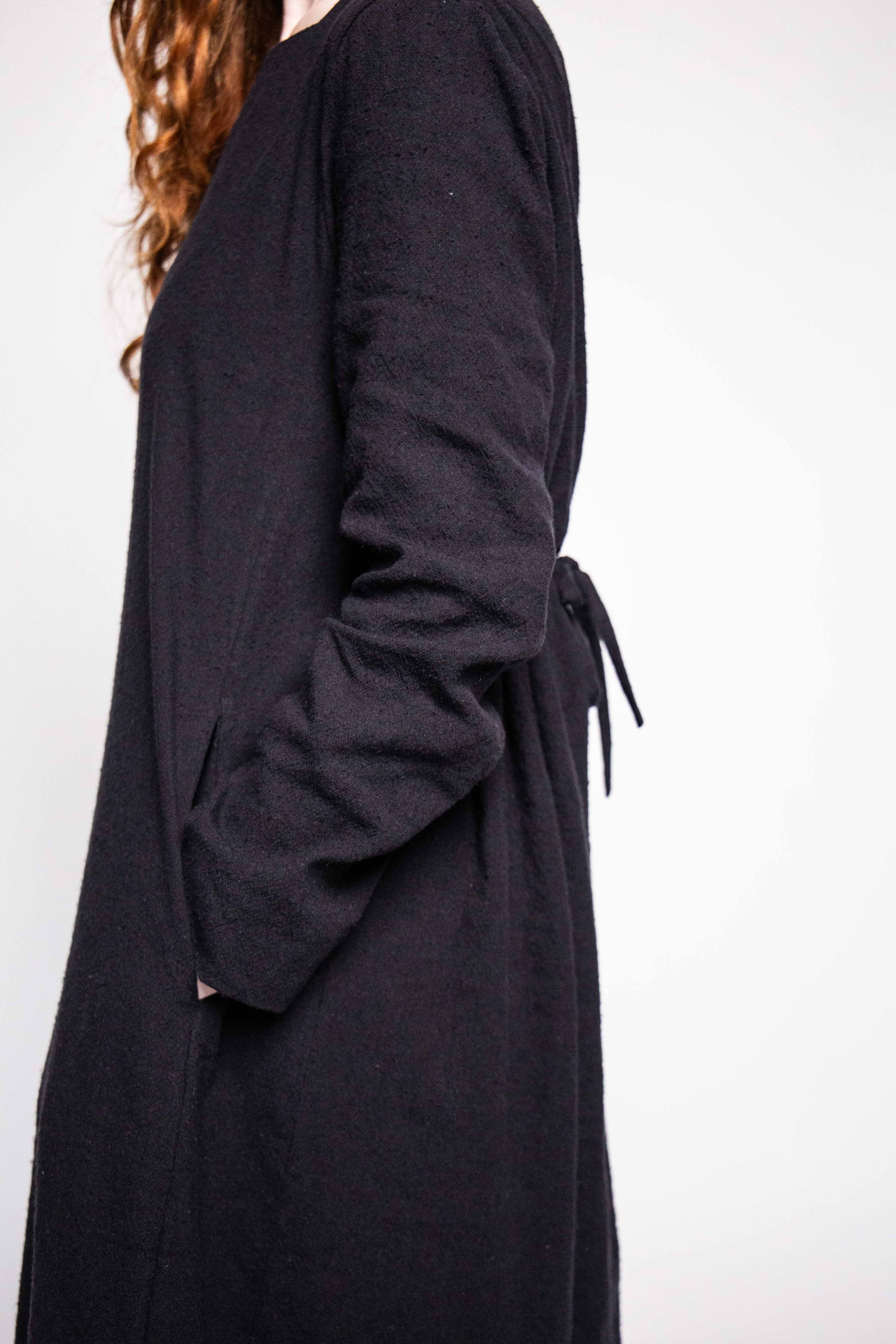 Emma dress, full-length front view on model