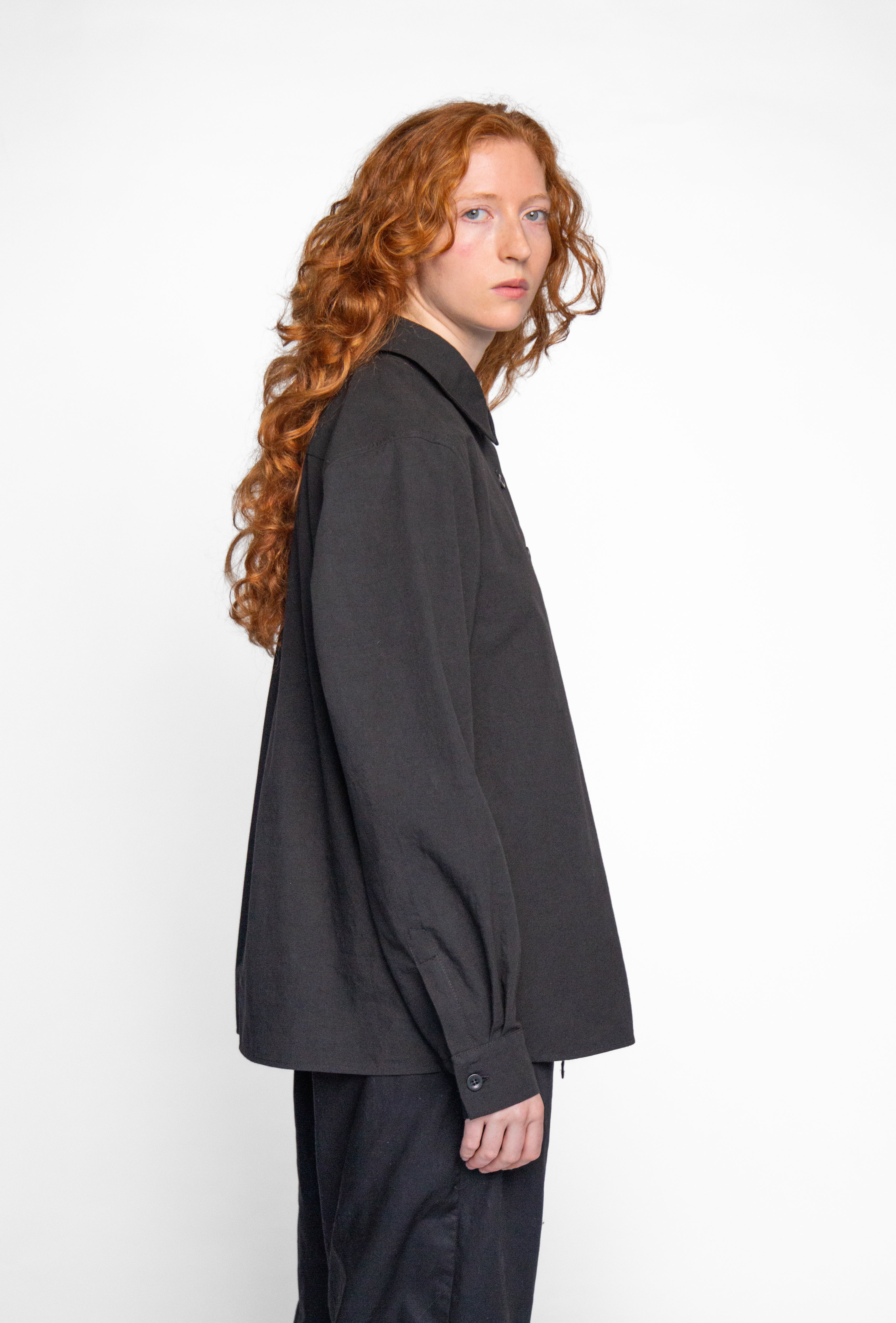 Fanny Black Shirt full side view