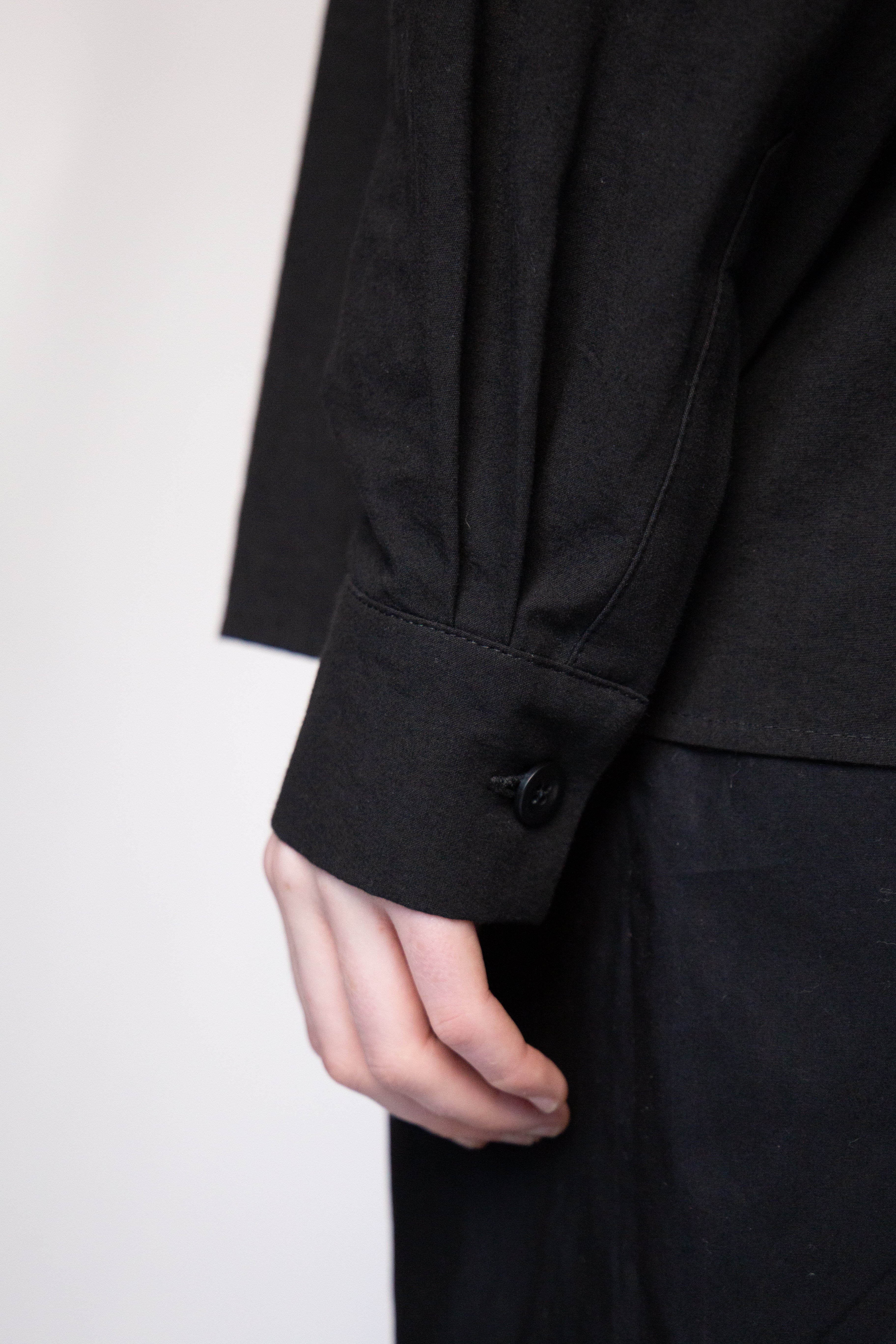 Fanny Black Shirt cuff  view