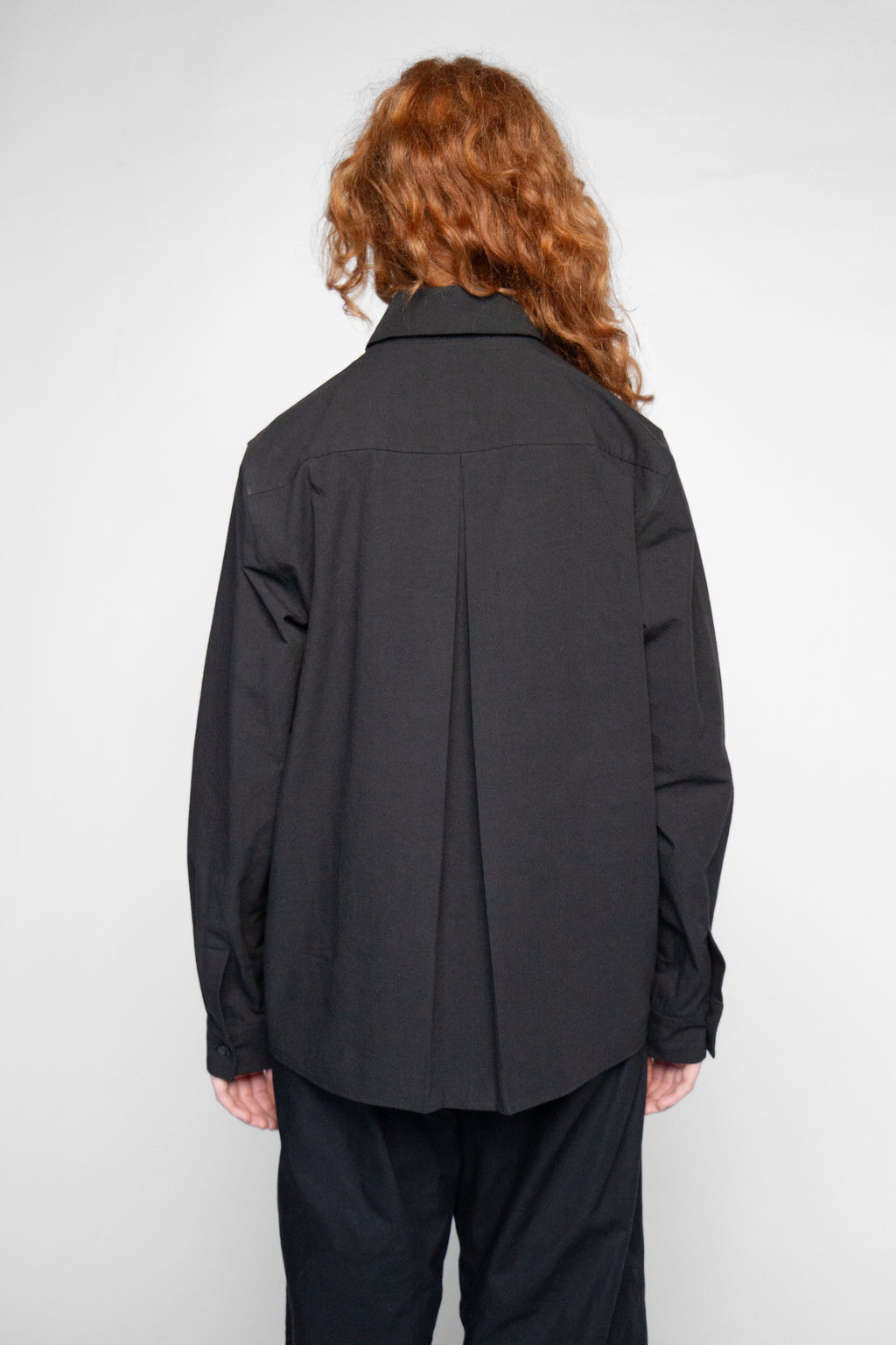 Fanny Black Shirt full back view