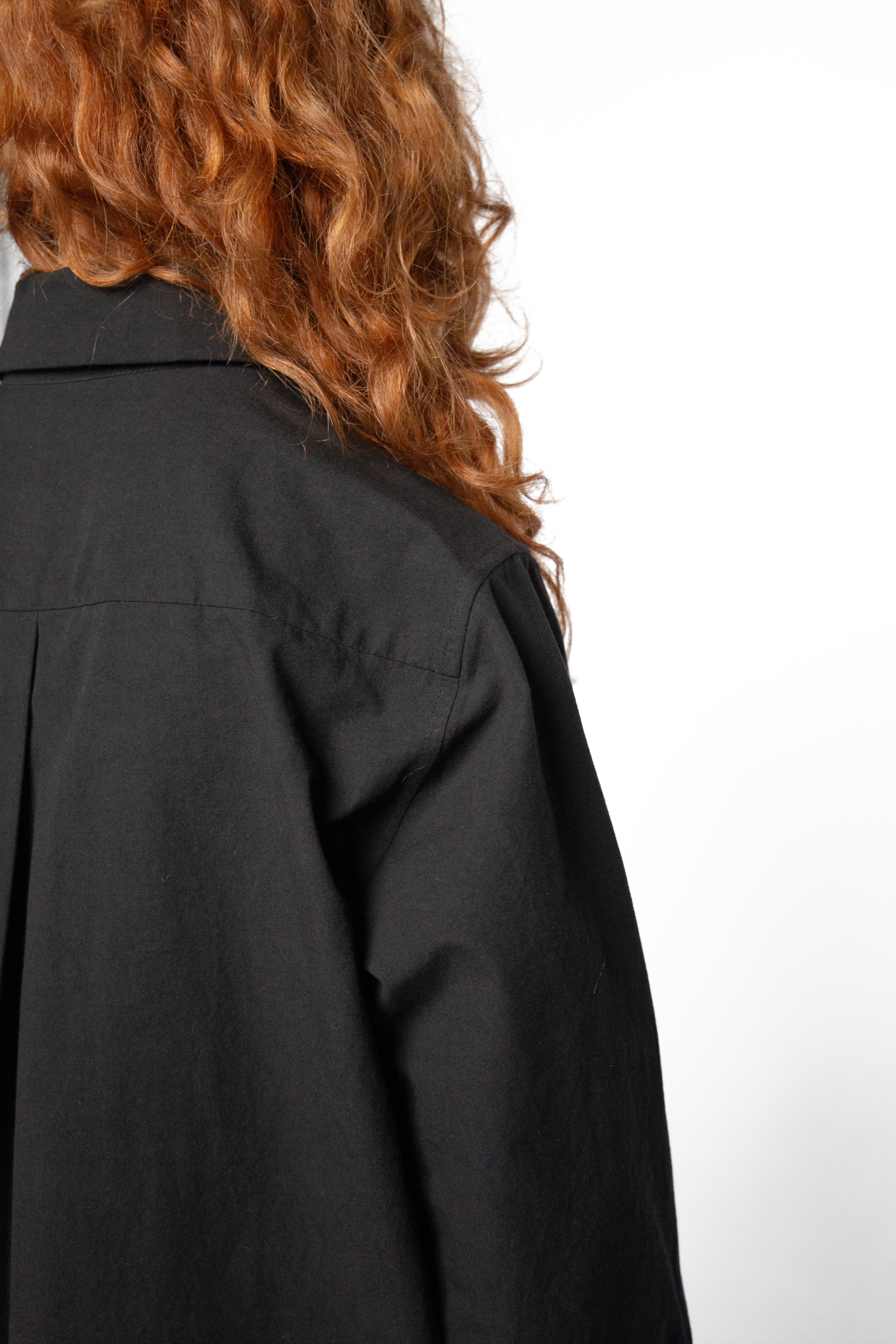 Fanny Black Shirt neck  view